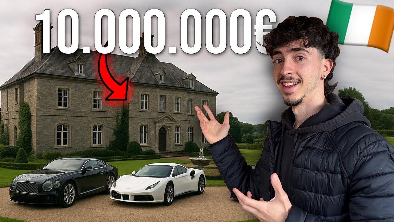 Así VIVEN los RICOS en IRLANDA *fui a un BARRIO DE MILLONARIOS*