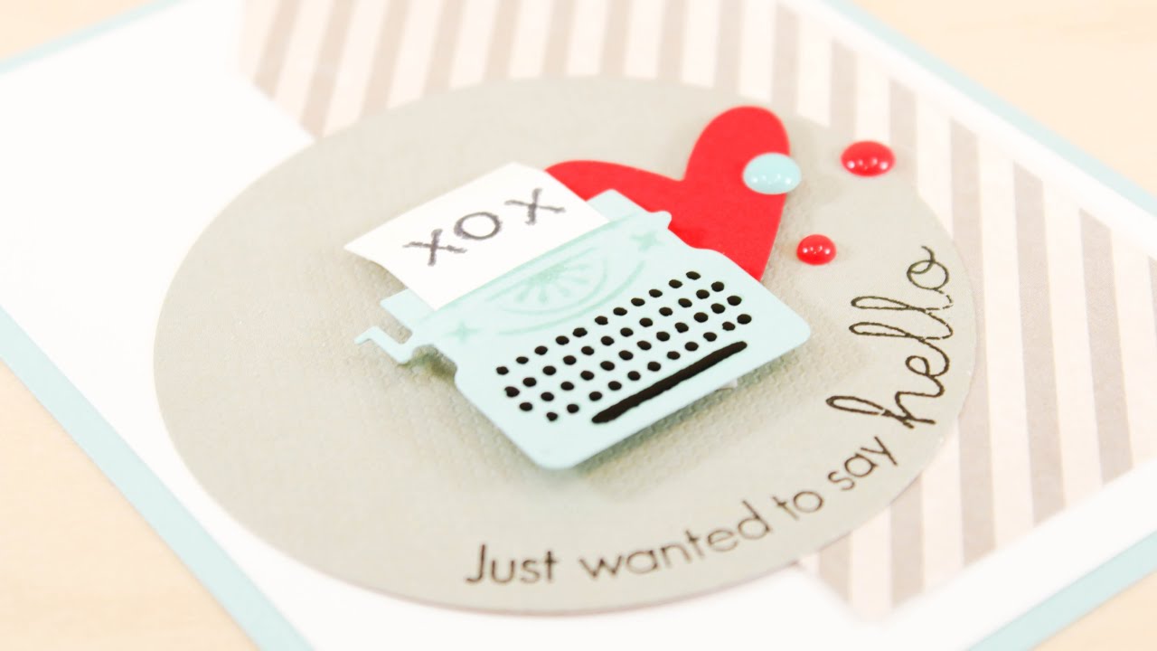 Hinged Die Cut Cards