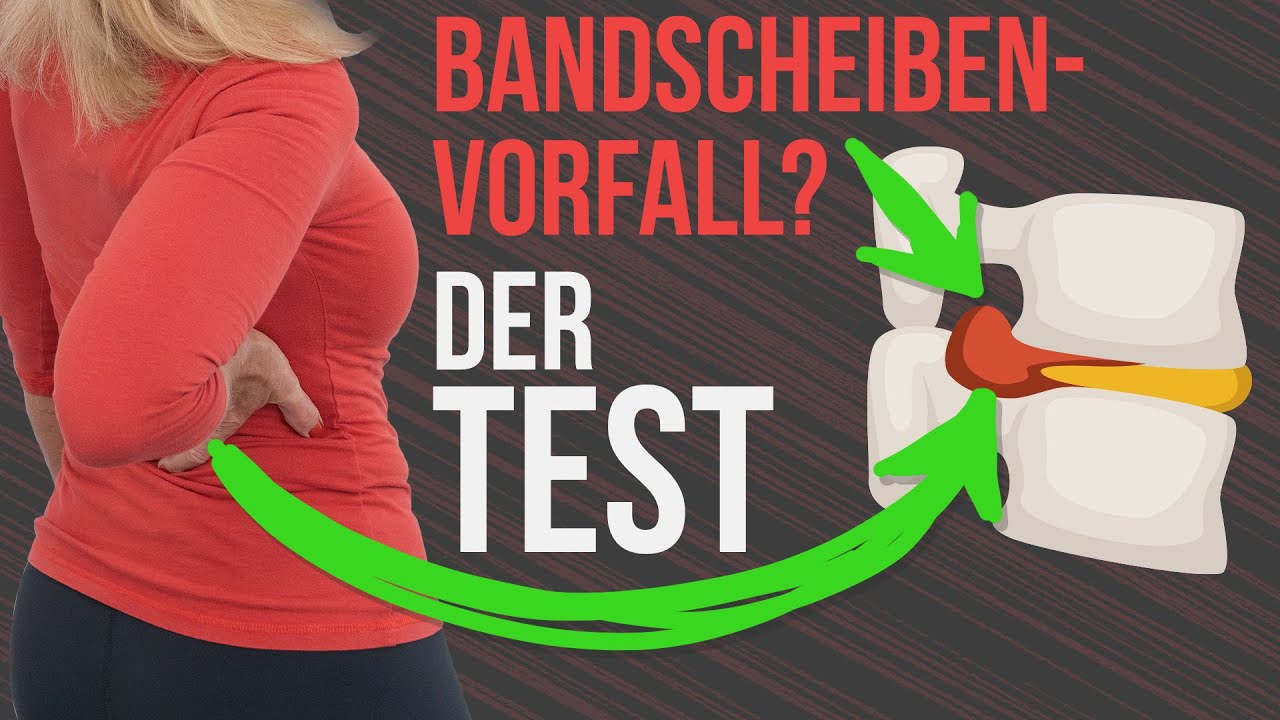 Der große RÜCKEN-TEST 💉 Wirst du einen Bandscheibenvorfall bekommen?