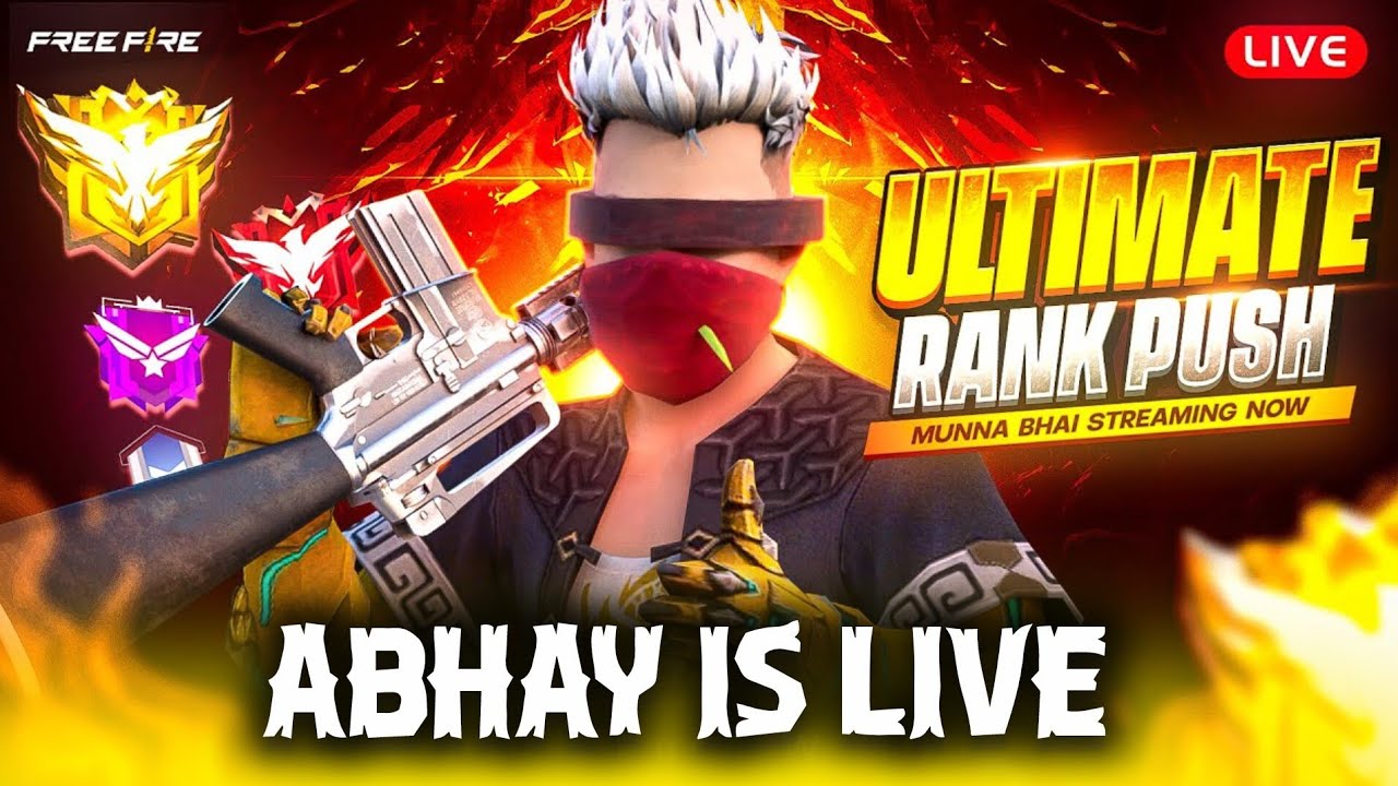 ABHAY FF ! is live ⚙️