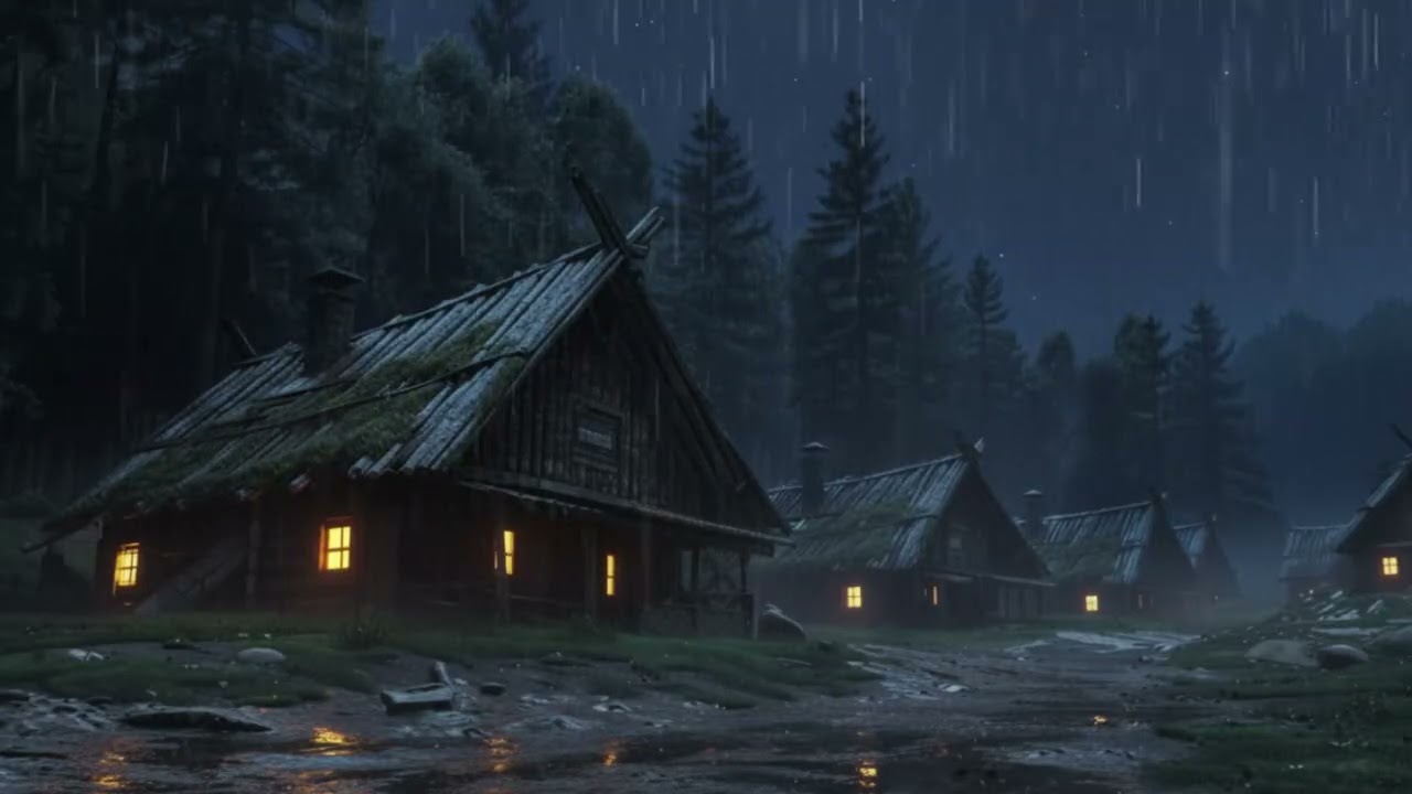 Soft Rain Sounds to Fall Asleep Quickly, Relax the Mind and Improve Sleep Quality