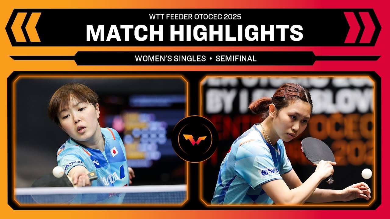 Saki Shibata vs Hitomi Sato | WS SF | WTT Feeder Otocec 2025 Presented by I Feel Slovenia