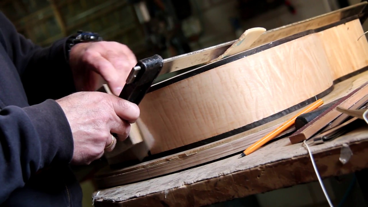 The making of Polak Gypsy jazz guitar