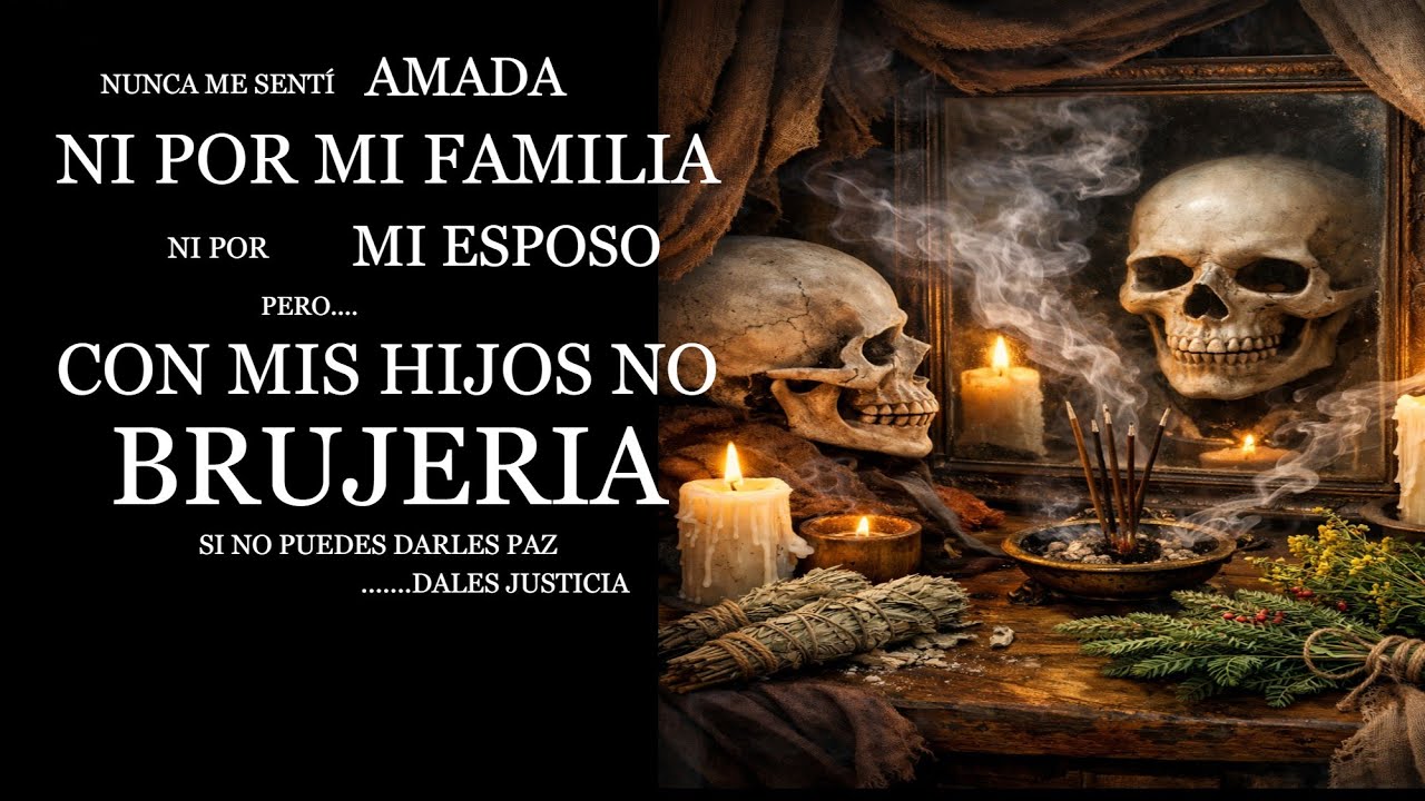Nunca me sentí amada ni por mi familia ni por mi esposo    pero con mis hijos no,