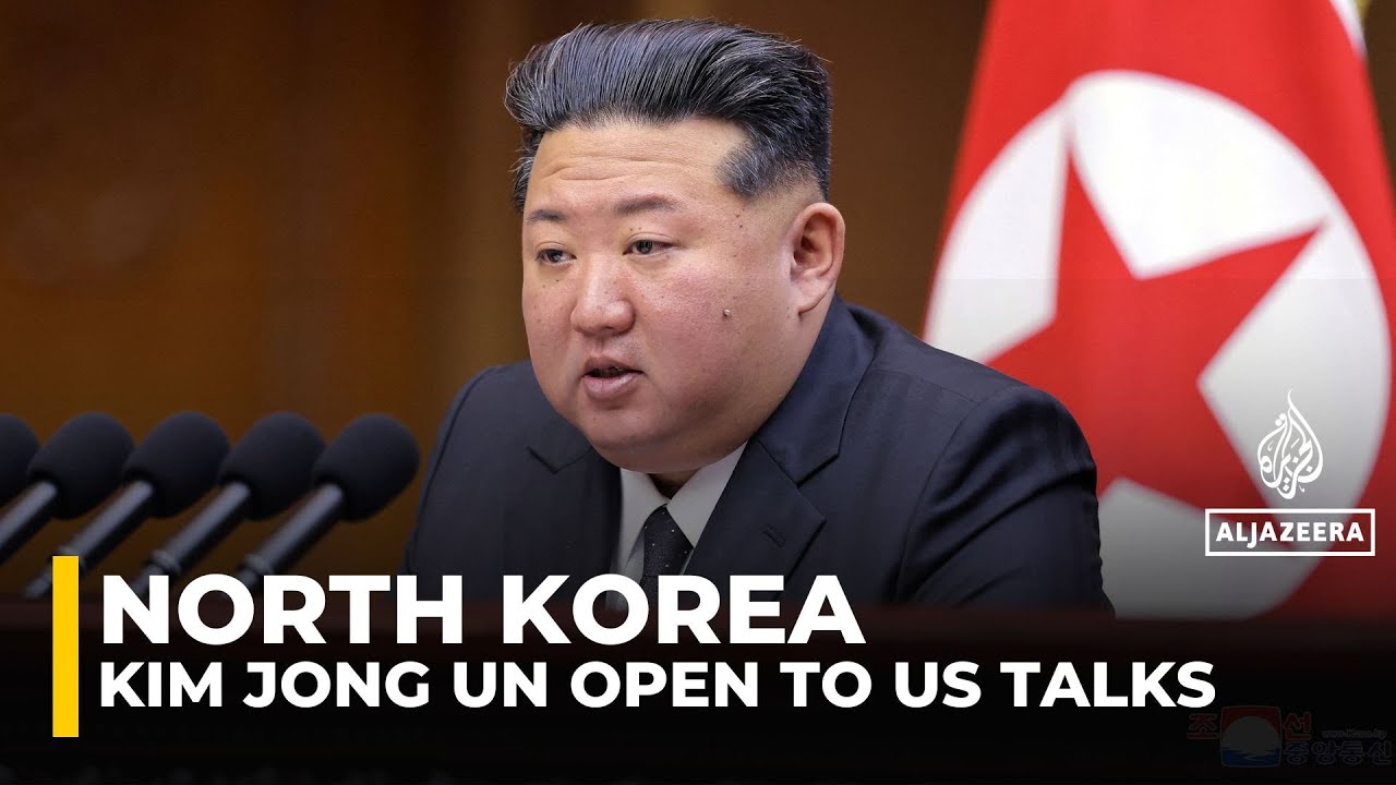 North Korea&rsquo;s Kim Jong Un 'open' to US talks if denuclearisation demands dropped