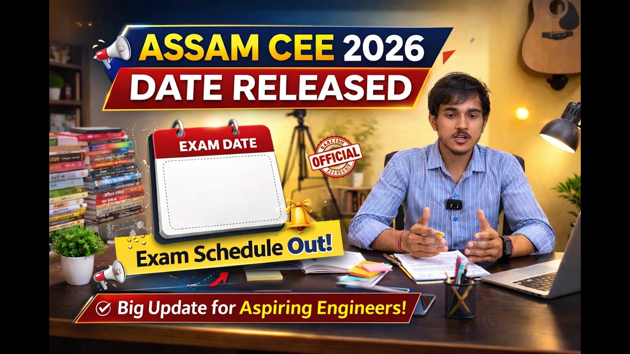 assam cee 2026 date released#assamcee #cee2026