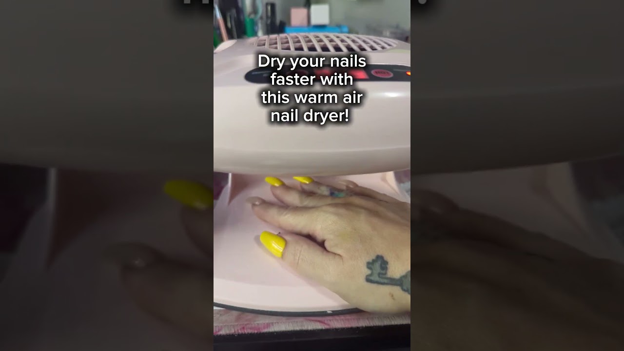 STOP waiting all day for NAIL POLISH to DRY! 💅🏻