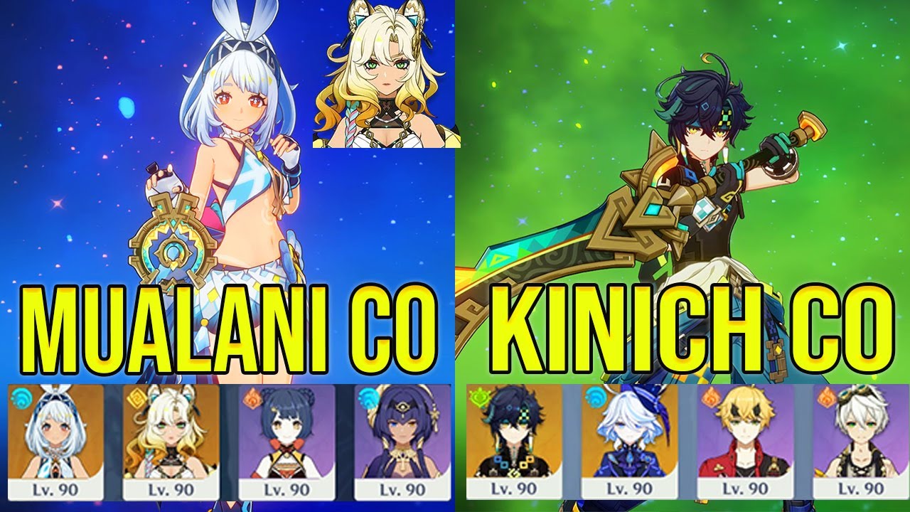 Mualani C0 & Xilonen C0   Kinich C0 Spiral abyss Floor 12 Genshin Impact