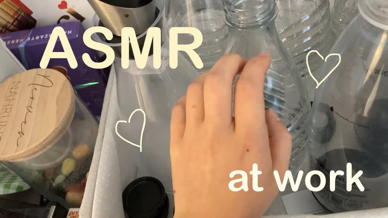 doing ASMR at my job (public asmr)