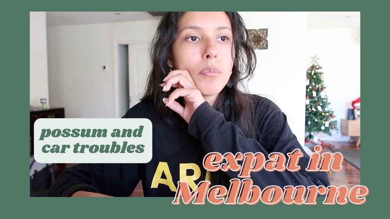 living in Melbourne as an expat| possum and car troubles