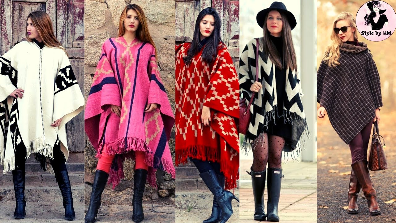 Winter Poncho Style | How to Style Poncho | Poncho | Winter Poncho for Ladies | Latest Poncho 2022