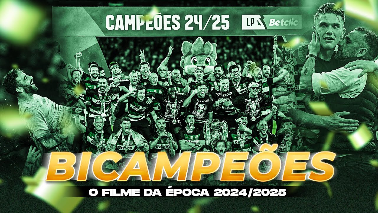 Gl&oacute;ria em Dobro 🏆🏆 : o filme do bicampeonato 2024/25 !