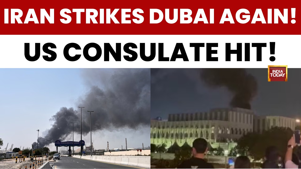 US Iran War: Iran Hits Dubai Consulate as Israel Strikes Tehran; US, Europe Signal Joint Action