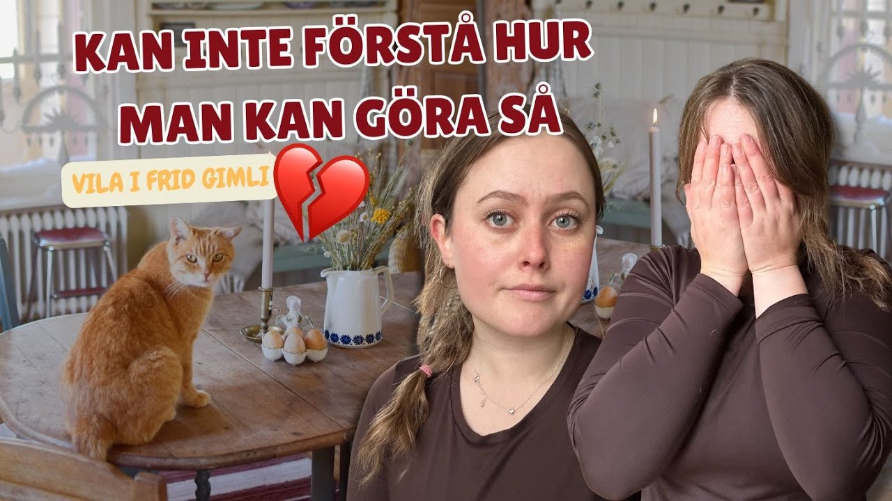 När hjärtat går sönder – farväl till vår fina Gimli 💔 | VLOGG
