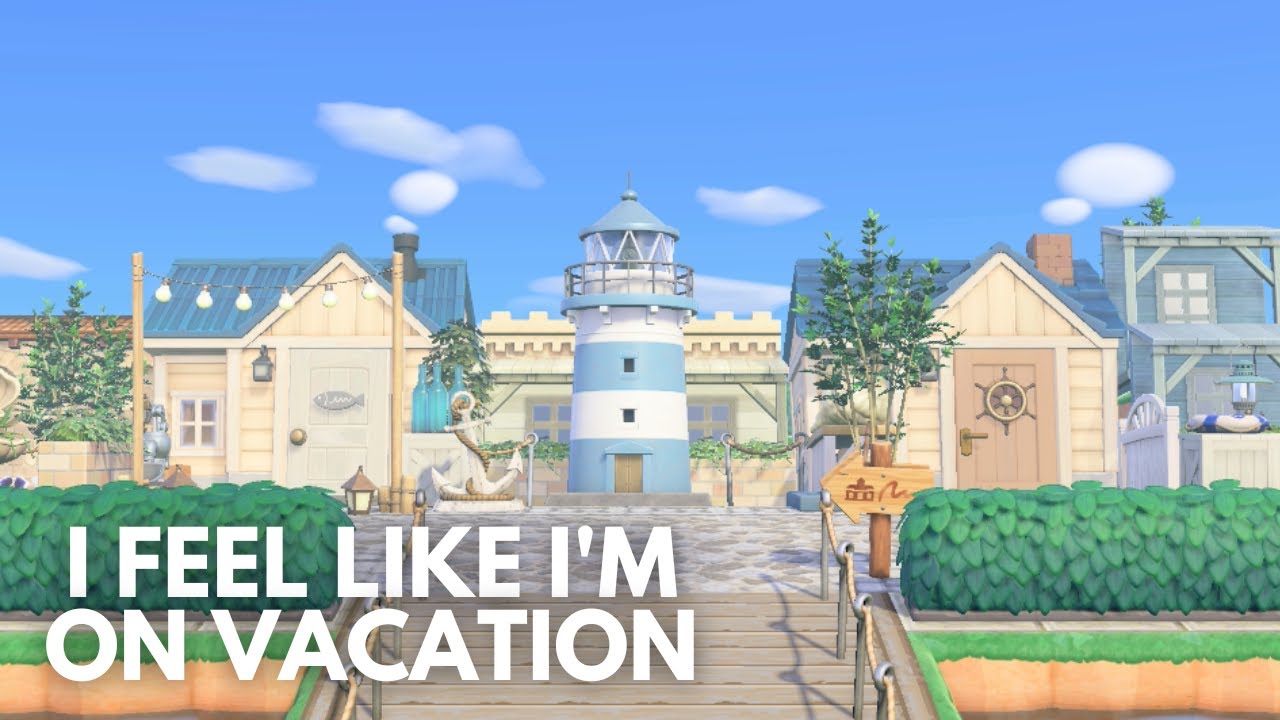 Small Port Town Island Tour | Animal Crossing New Horizons