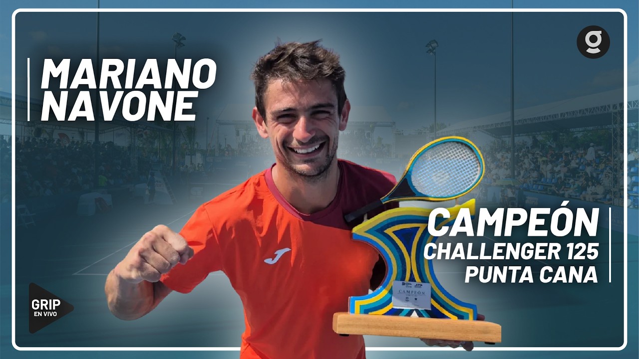 🏆🇦🇷 Mariano NAVONE es CAMPEÓN del Challenger 125 de CAP CANA [2do set]
