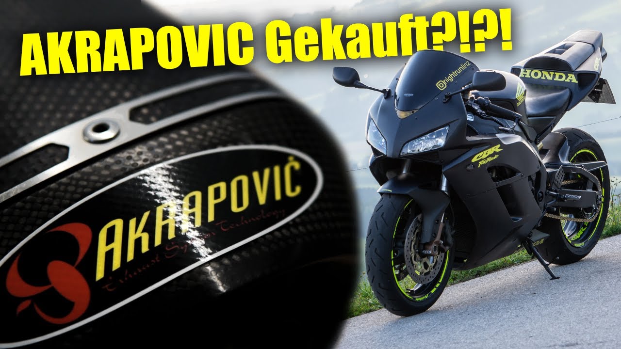 Akrapovic für die FIREBLADE Gegönnt!?!? 💛 #ichbinlost (SC57) Fireblade + Neues Bike Gekauft!