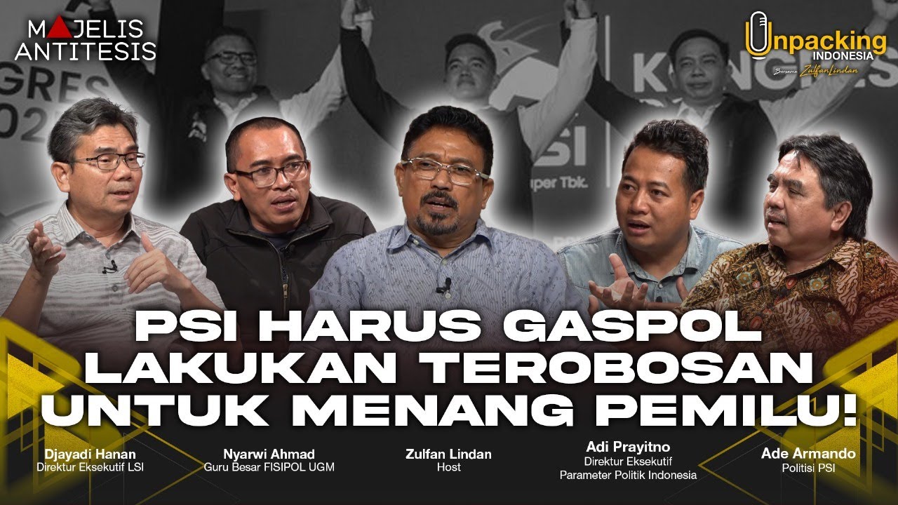 Faktor Jokowi Memang Menentukan, Tapi PSI Tetap Harus Kerja Keras❗ | Majelis Antitesis