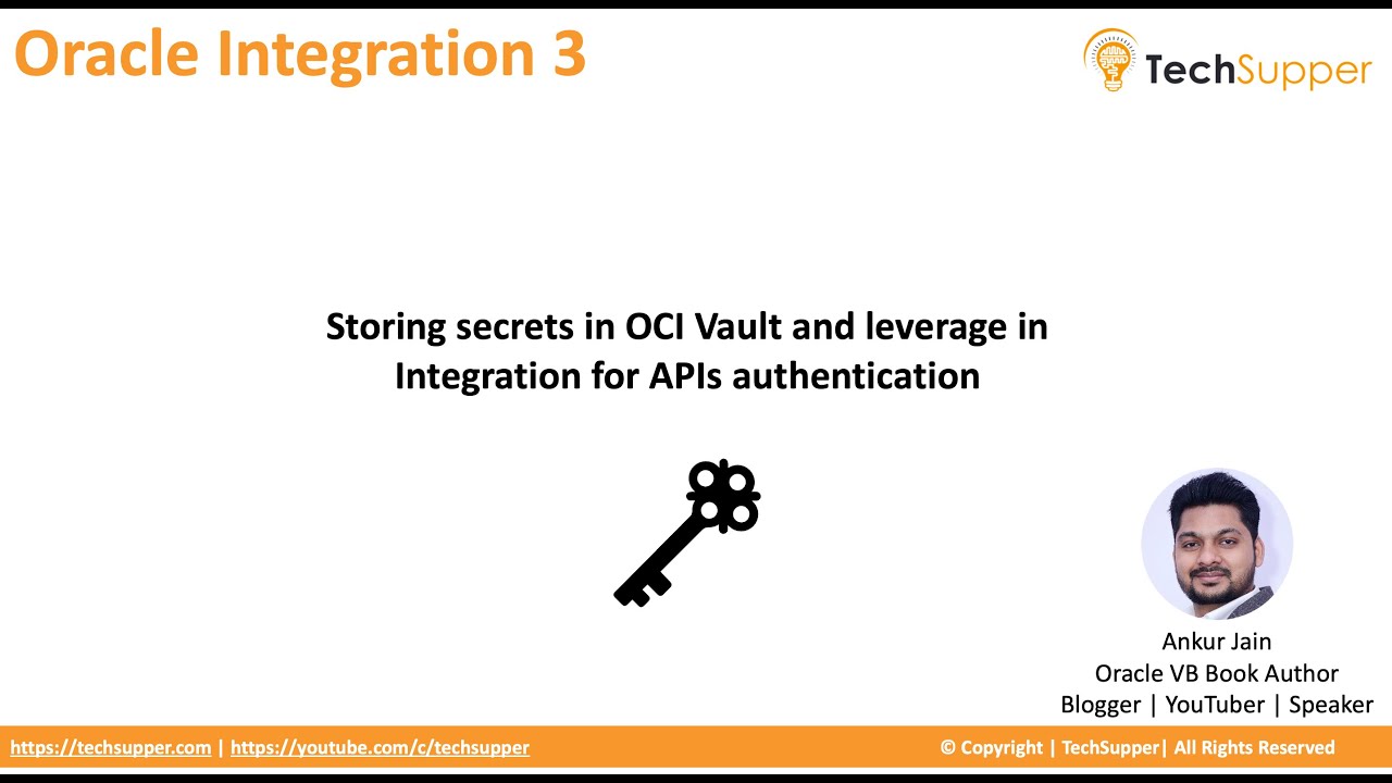 Хранение секретов в OCI Vault и использование интеграции для аутентификации API #oracle #oic