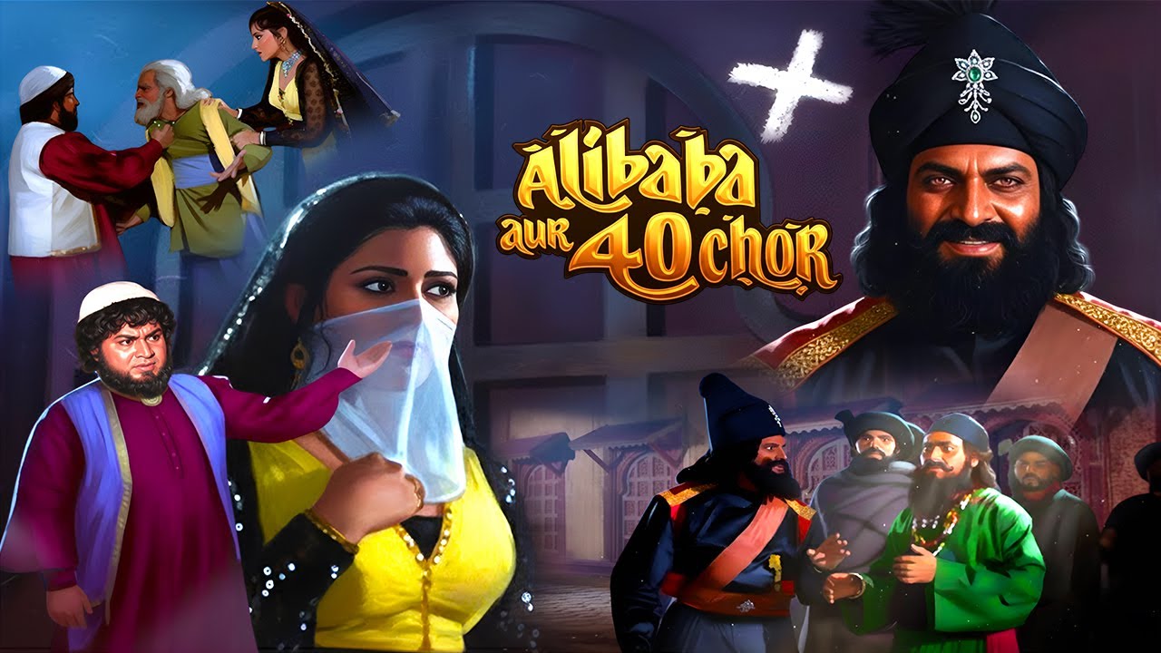 दीवार पर X की निशानी देखकर 40 चोर पहुंचे अलीबाबा के घर के बाहर | Alif Laila Ep 41 | Alibaba 40 Chor
