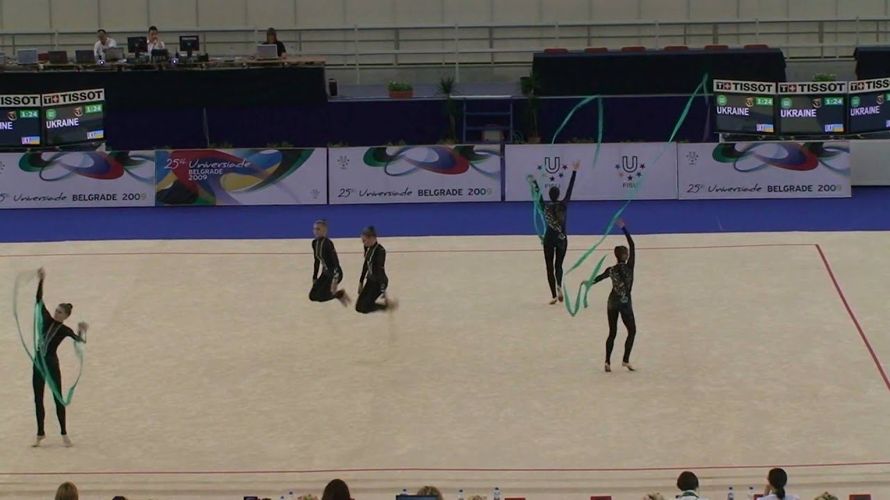 Universiade 2009 Rhythmic Gymnastics Ukraine HD
