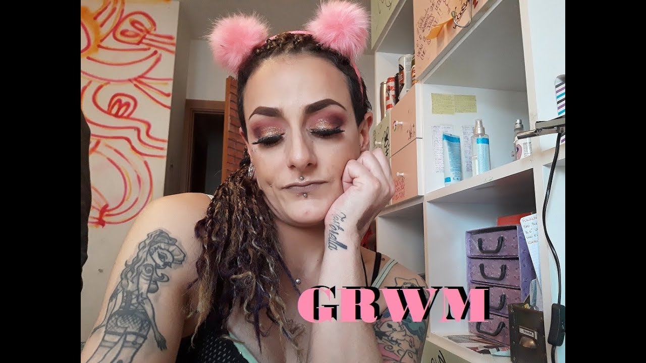 -GRWM- Con un Trucco da Panico Paura