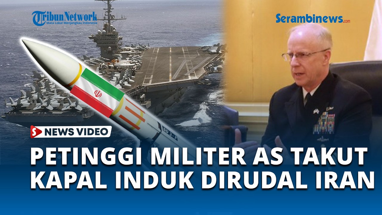 Komandan AS Khawatir Kapal Induk Jadi Sasaran Empuk Iran
