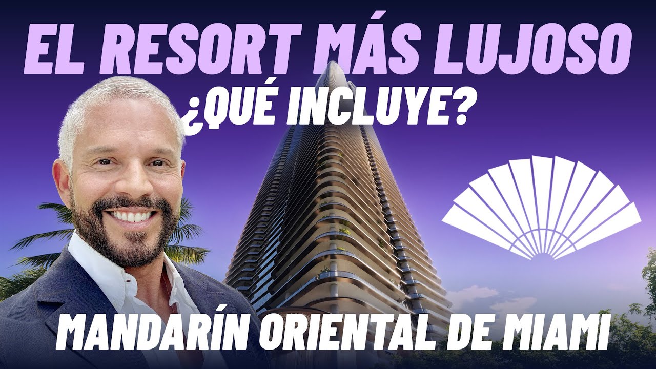 EL NUEVO PARAÍSO para MILLONARIOS en MIAMI 💰 Mandarin Oriental Residences 😱 Rodner Figueroa