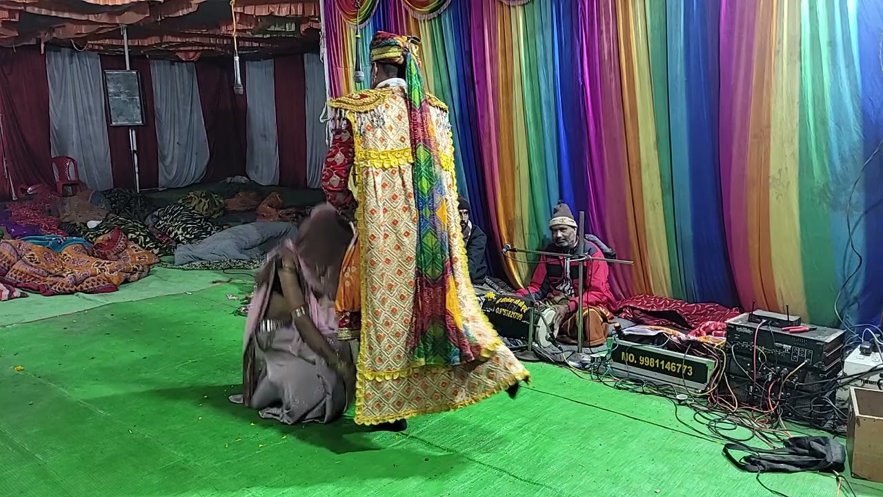 🔴 Live tejaji katha me bhai bahan ka milan.