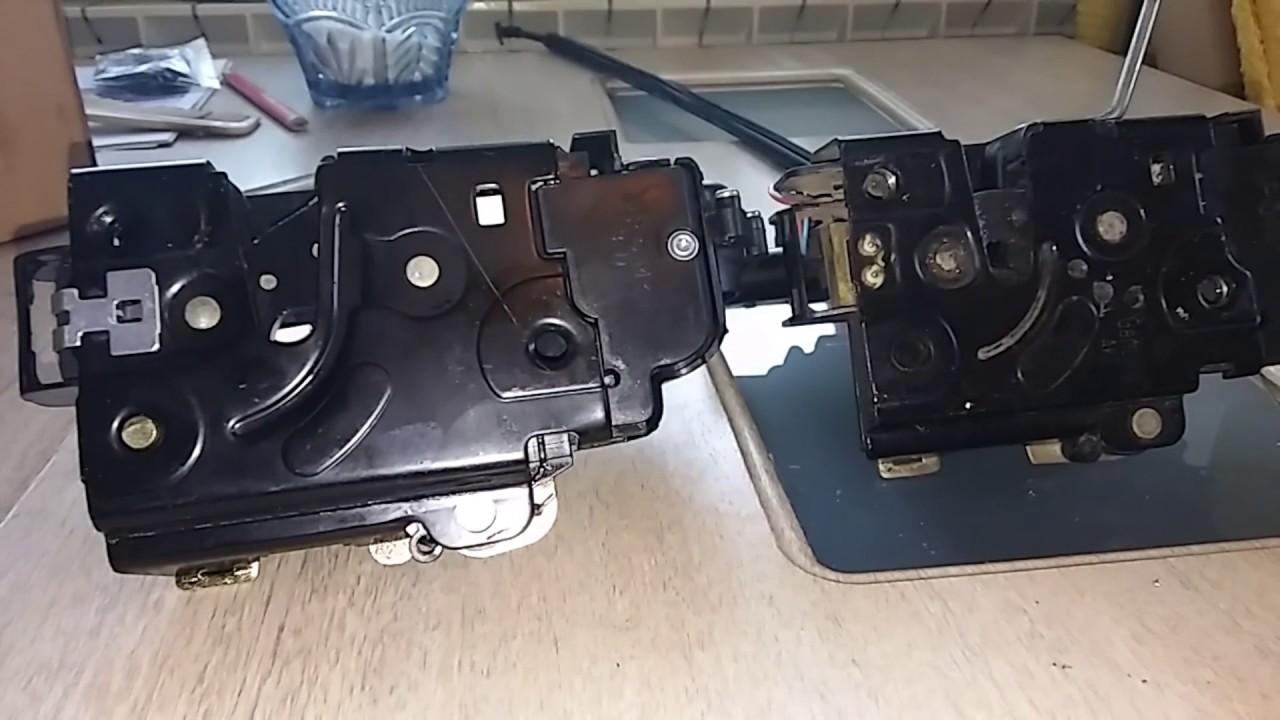 Wymiana zamka w drzwiach  golf 4