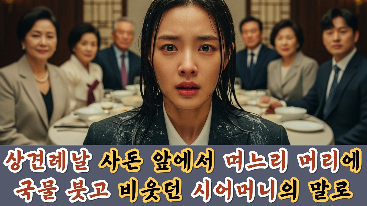 상견례날 사돈 앞에서 며느리 머리에 국물붓고 비웃던 시어미니의 말로ㅣ노후사연ㅣ사연라디오ㅣ오디오북