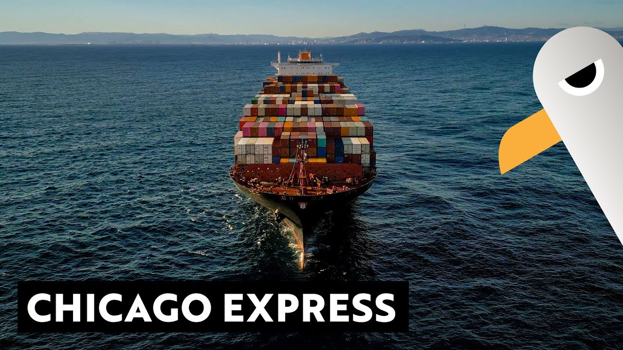 Chicago Express ⚓️ Mit einem Containerschiff über den Atlantik