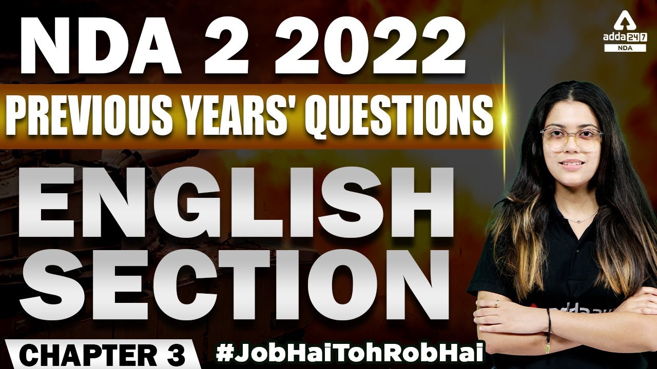 NDA 2 2022 English | NDA Pyq Solution | NDA English Previous Year Paper With Solution