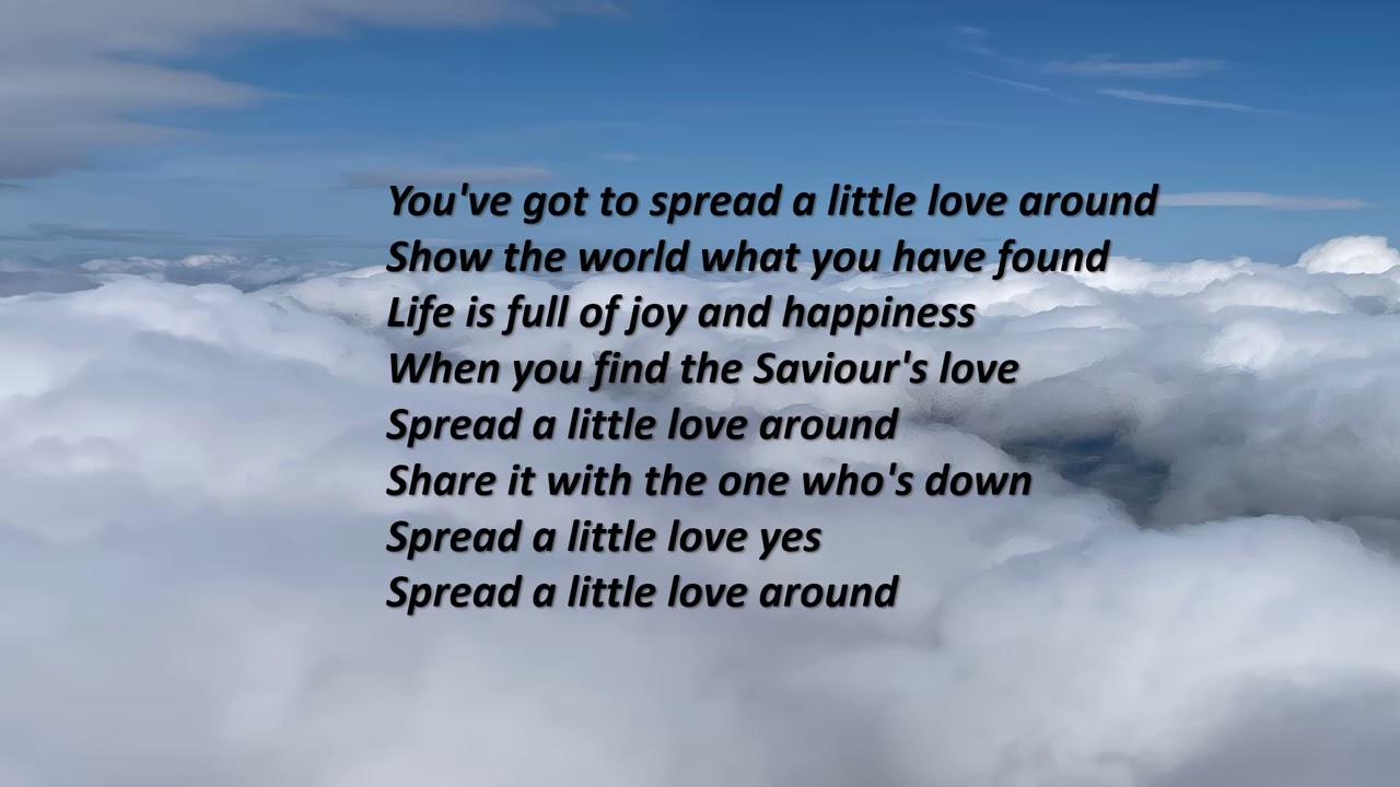 Spread a little love around - Danny Lee and The Children of Truth 1975