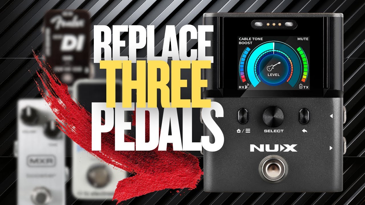 NUX B-8 Wireless Guitar System Review: Built-In Tuner, Boost & DI — Worth $350?