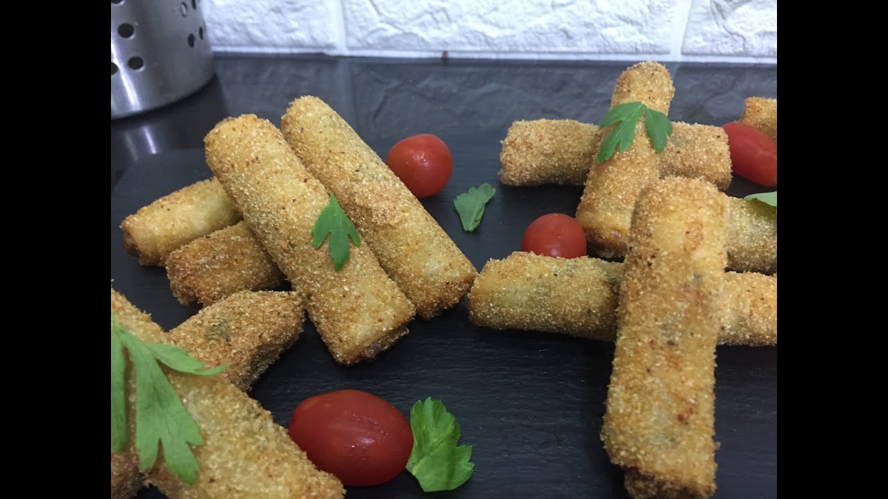 Cigares Poulet Basilic Epinards - سيكار بالدجاج الحبق و السبانخ