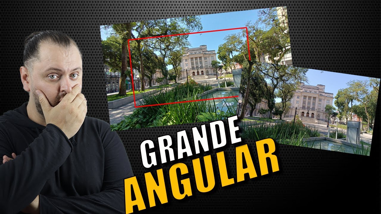 Usando a Lente Grande Angular do Celular