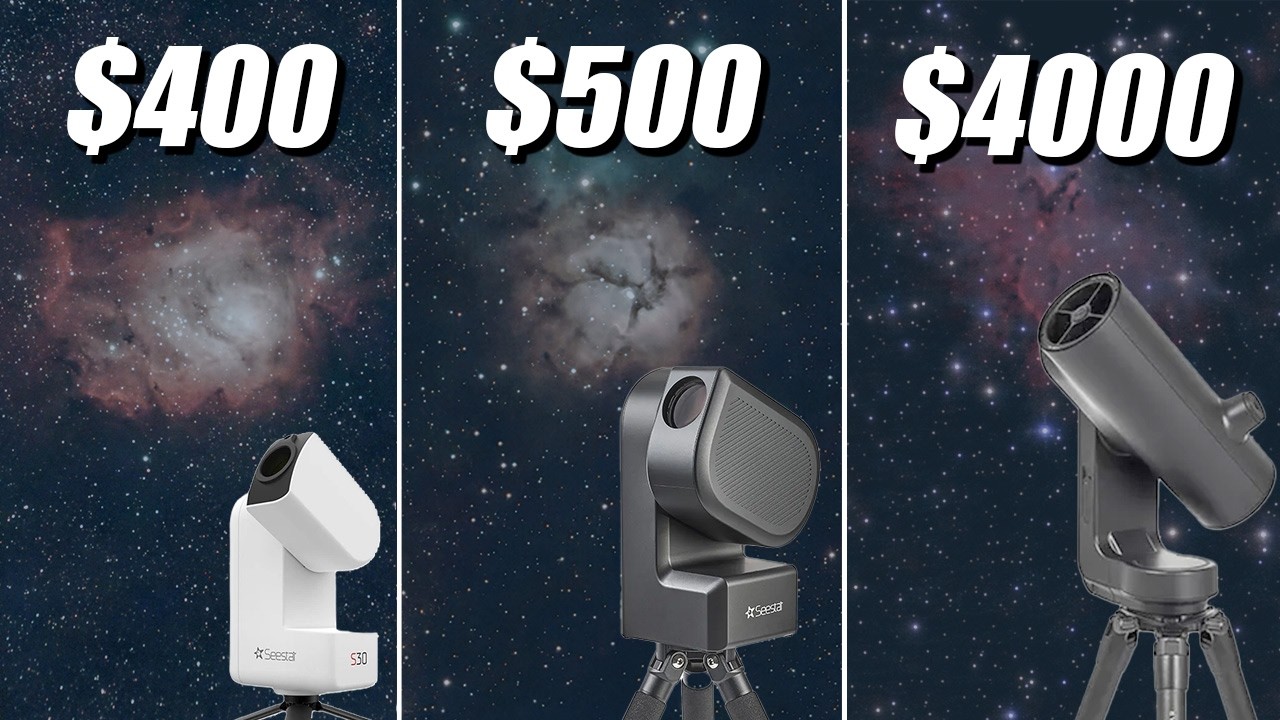 What Can 3 Smart Telescopes Capture in Just One Night?