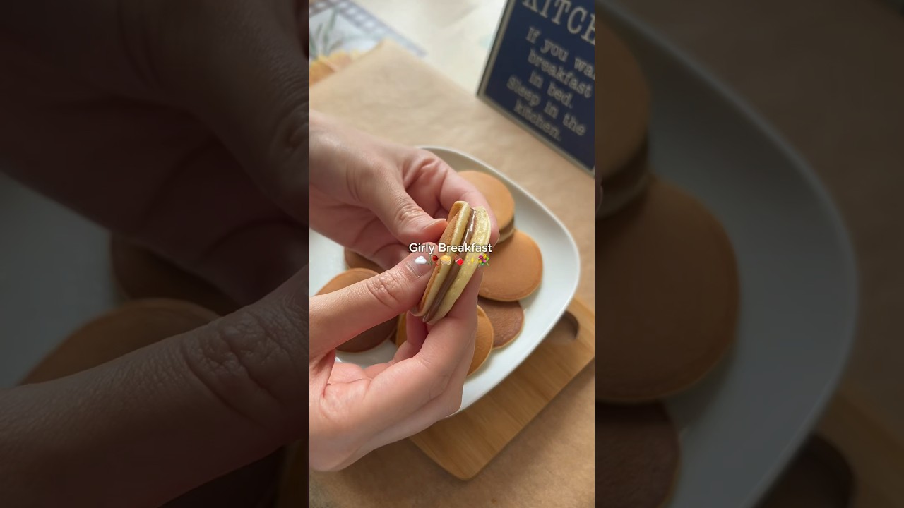 Yummiest Mini Pancakes! Must try out! #shorts #cooking #food #fyp #youtubeshorts #viral #asmr #best