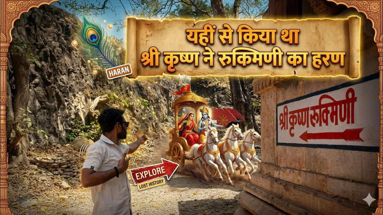 MAHABHARAT KA KUNDAN PUR | यही से किया था श्री कृष्ण ने रुक्मणी का हरण |