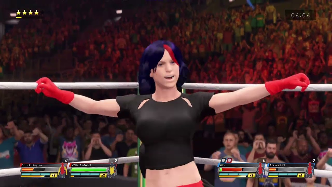 WWE 2K22 Ryuko And Satsuki VS A18 and A21 Extreme Rules Stinkface IW