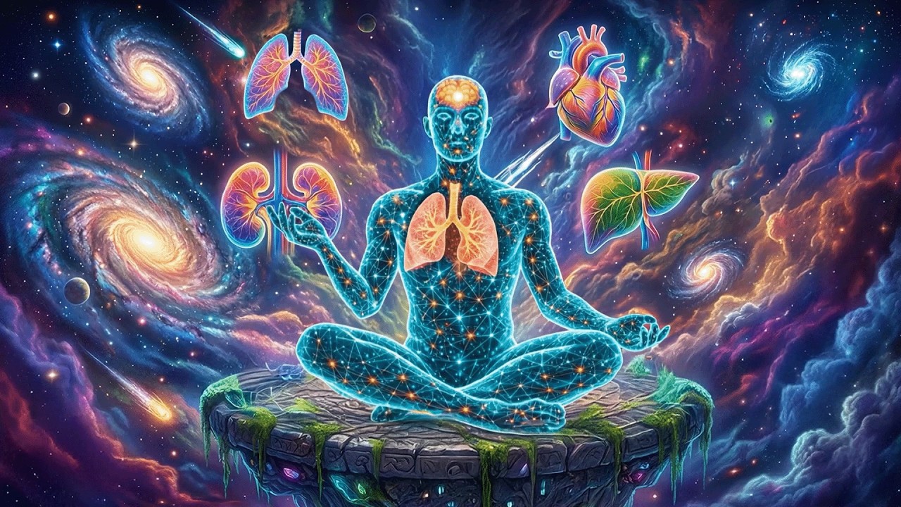 432Hz + 741Hz + 528Hz|  Alpha Waves Heal The Whole Body and Spirit, Brain Massage While You Sleep