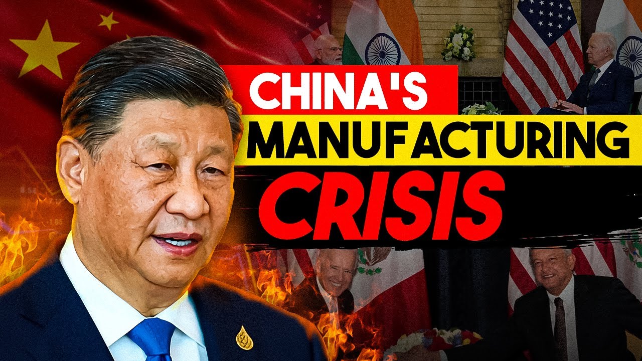 China Facing Economic Crisis as US Moves Manufacturing to Mexico & India