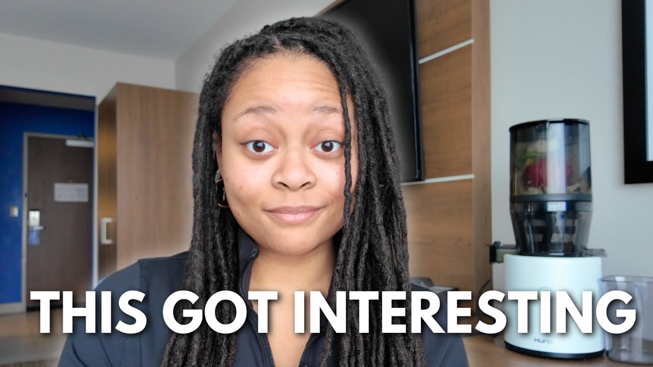 I Tried Making a Gut Healing Juice… in a HOTEL?!