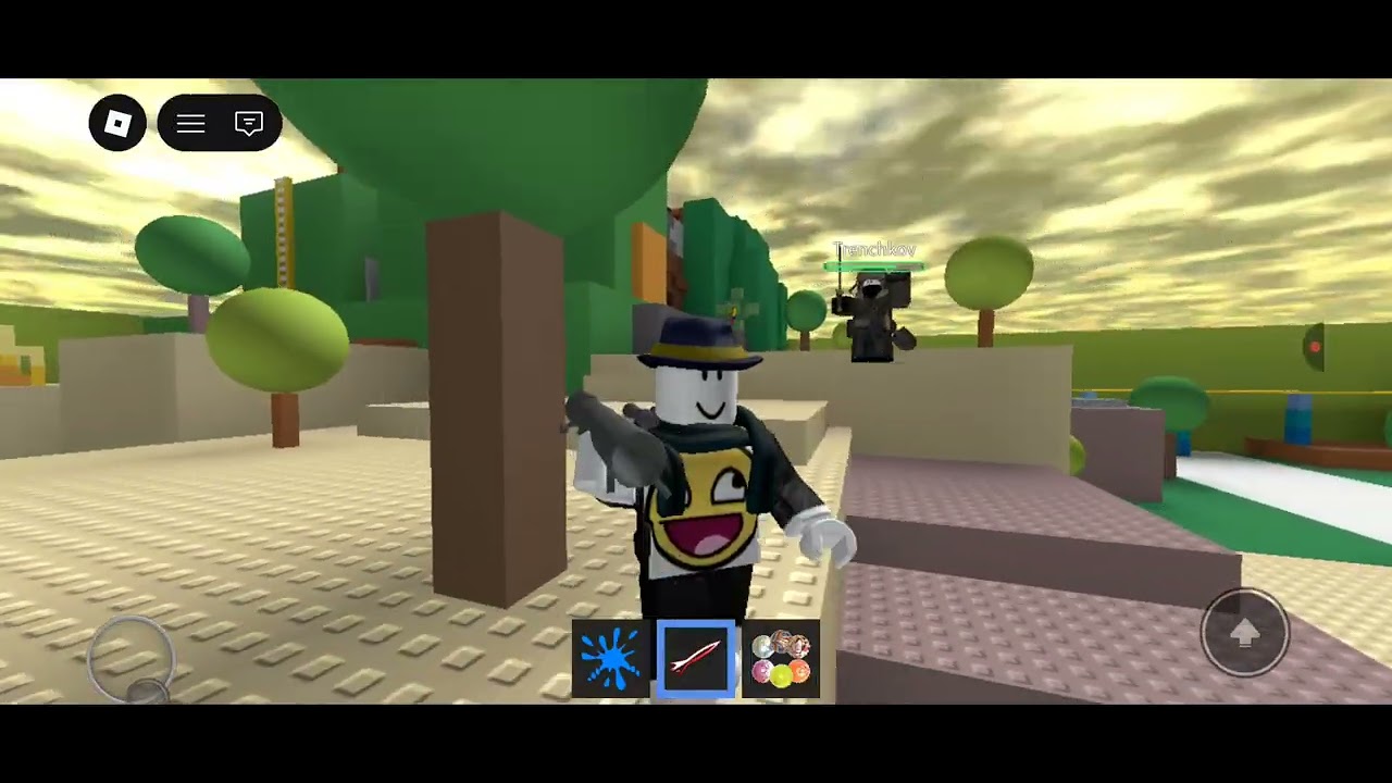 playing who killed epic face obby and Classic crossroads in roblox 