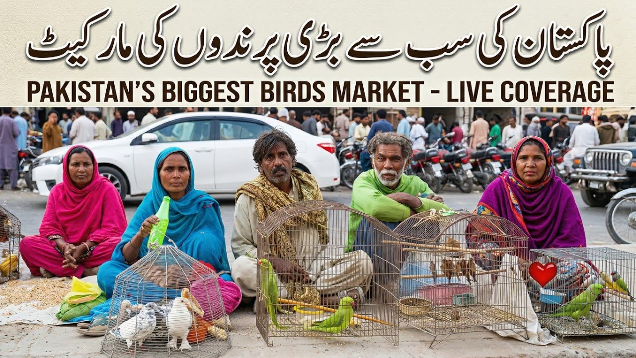 DISCOVER Pakistan's CHEAPEST Exotic Birds Market Lalukhet in 2025?