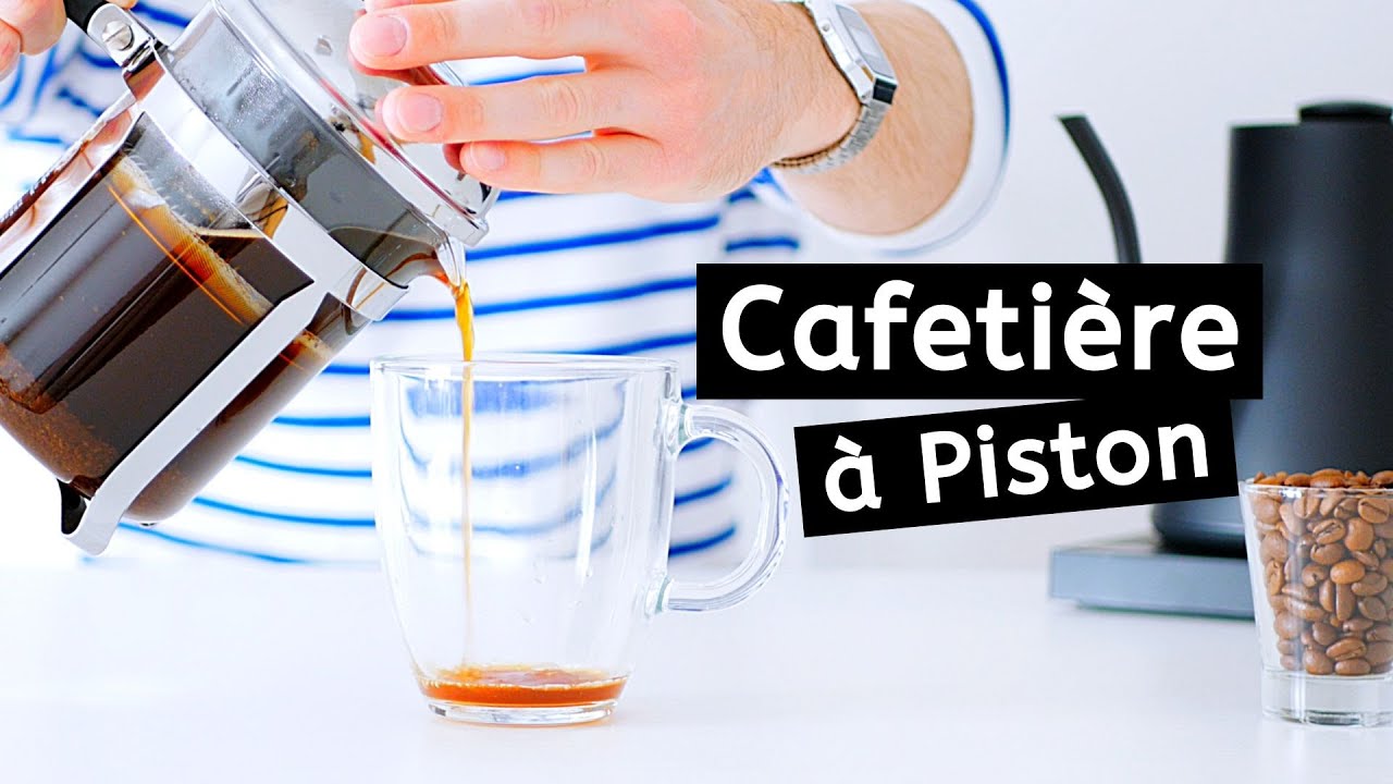 TOUT SAVOIR SUR LA CAFETIÈRE À PISTON (FRENCH PRESS)
