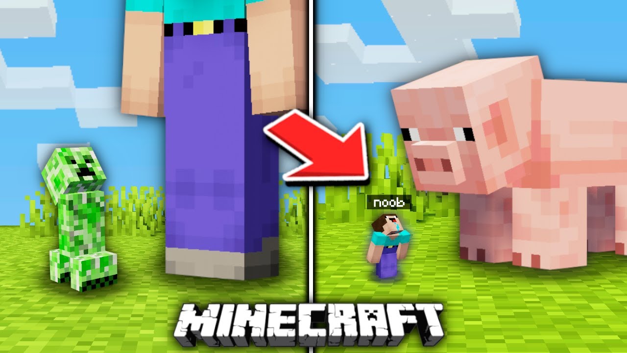 MINECRAFT ale MOGĘ ZMIENIAĆ SWÓJ ROZMIAR! *zakazane*