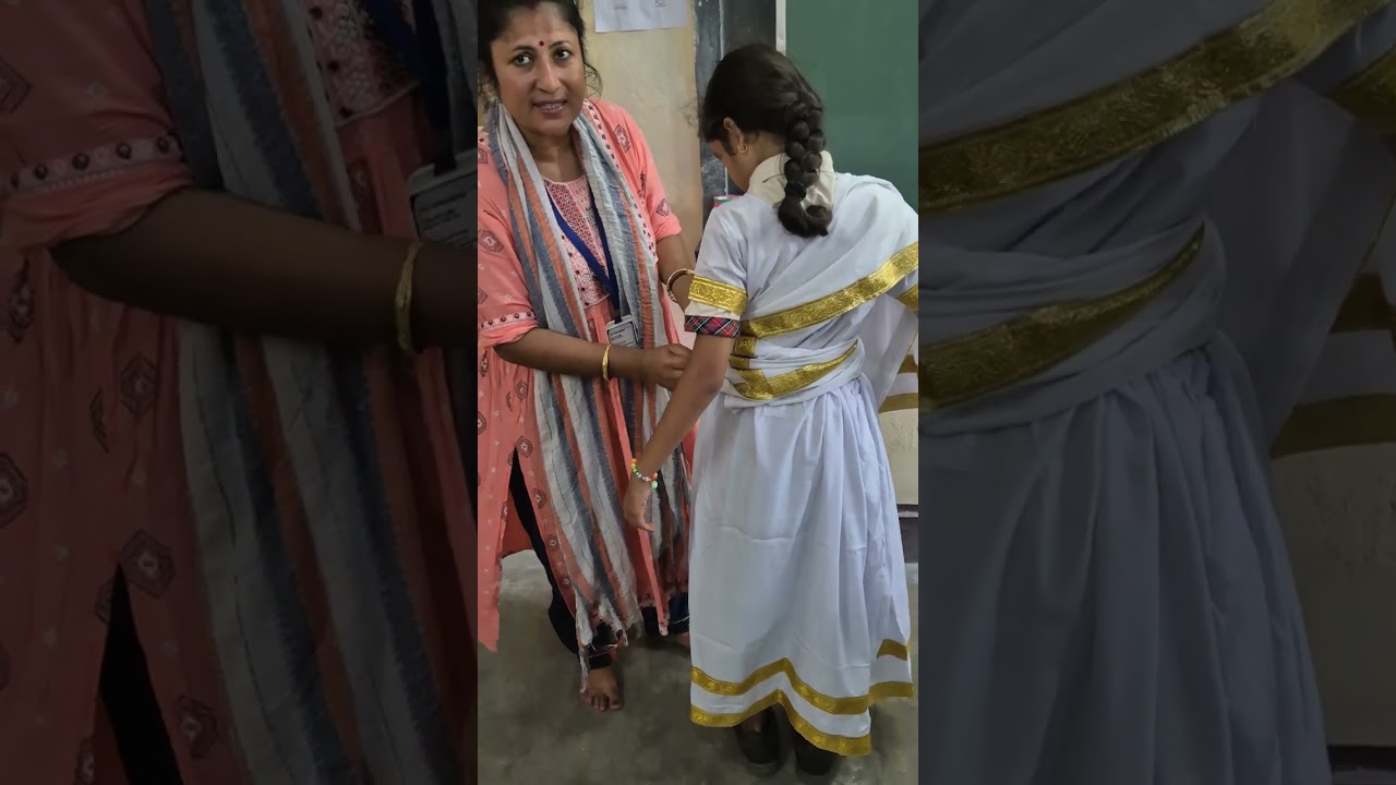 How to wear Mohiniyattam dress /Classical looks /With White gajra & golden jewellers 