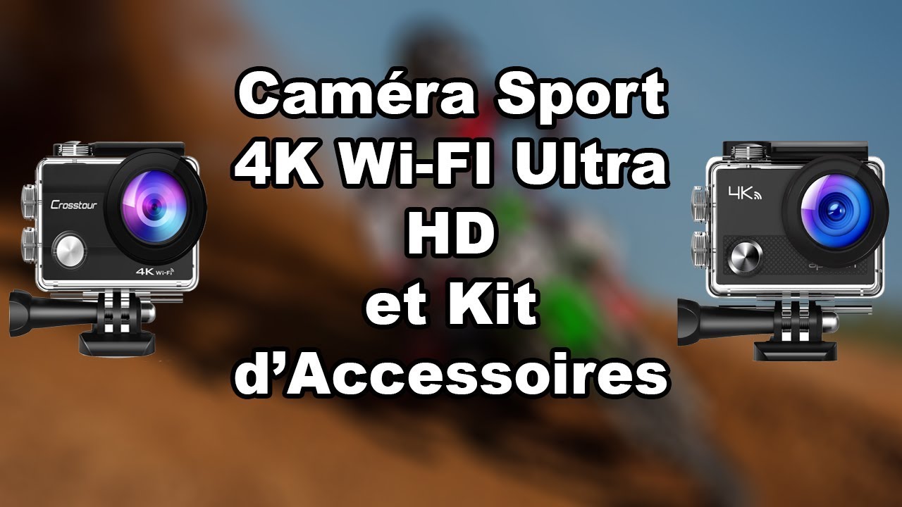 CROSSTOUR CT8000 / APEMAN A77 - CAMERA SPORT 4K 16 MP WIFI
